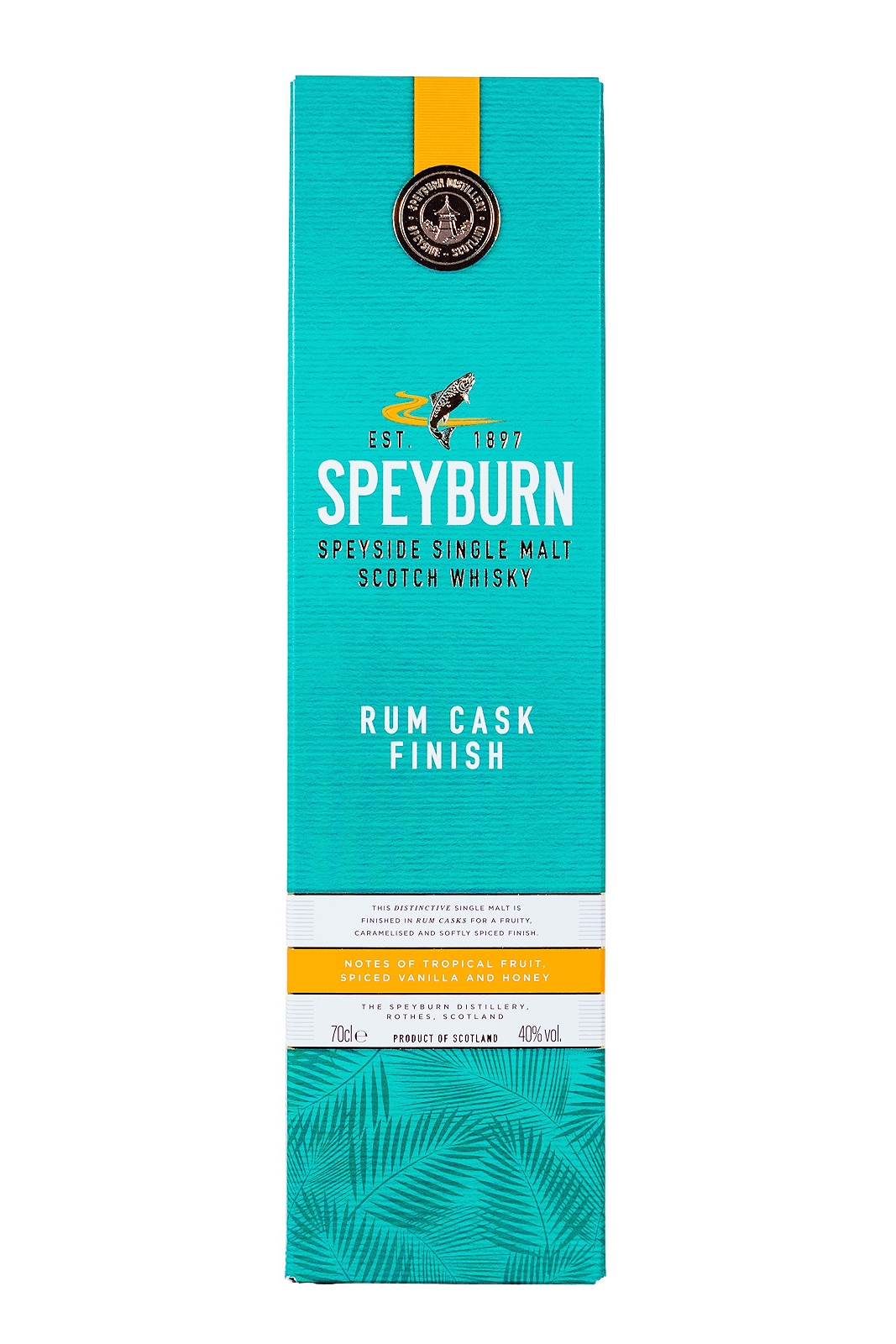 Speyburn Rum Cask Finish - 0,7L 40% vol