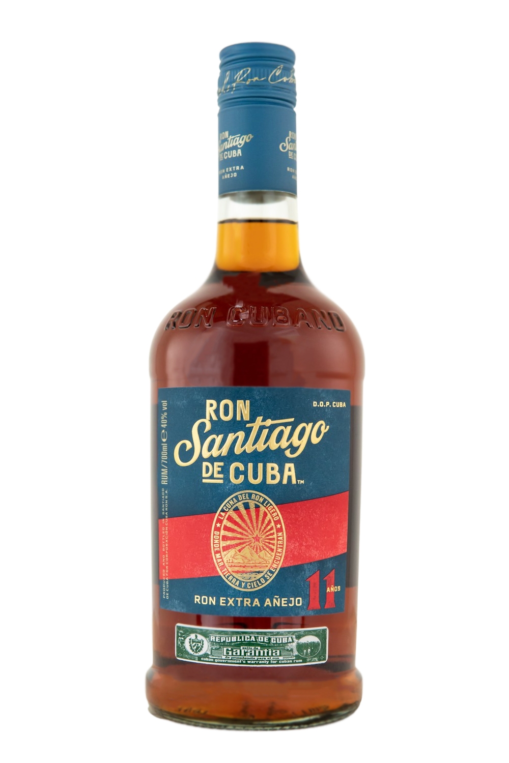 Santiago de Cuba Anejo 11 Jahre Rum - 0,7L 40% vol
