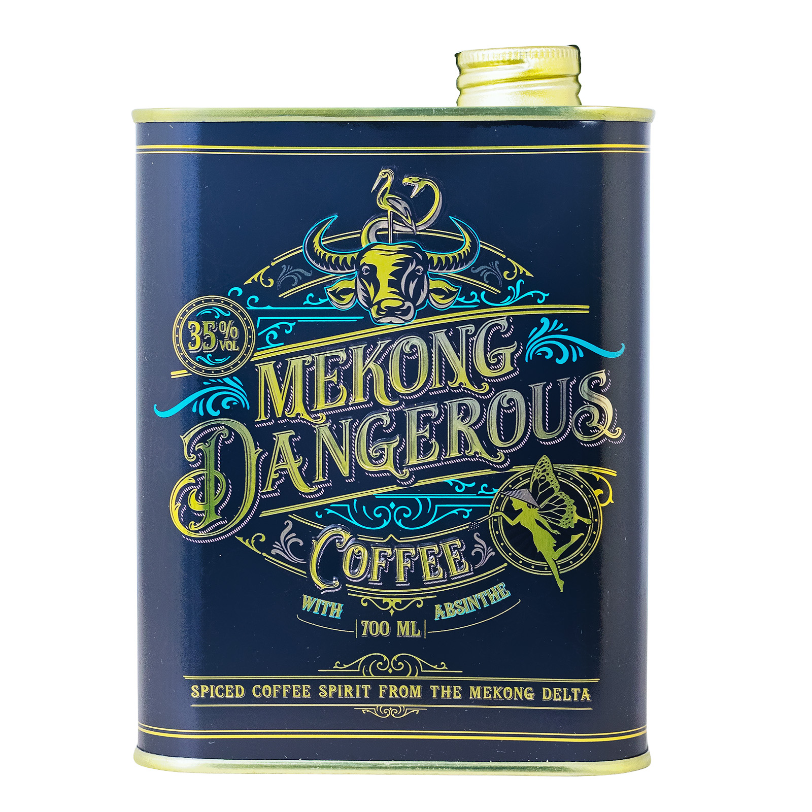 Mekong Dangerous Coffee Spirit Likör - 0,7L 35% vol