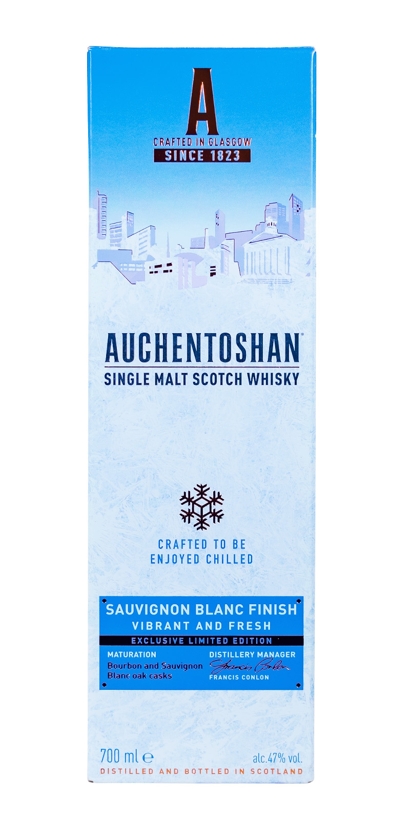 Auchentoshan Sauvignon Blanc Single Malt Scotch Whisky - 0,7L 47% vol