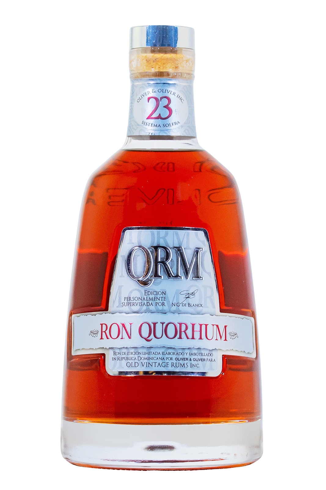 Ron Quorhum 23 Jahre Solera Rum - 0,7L 40% vol