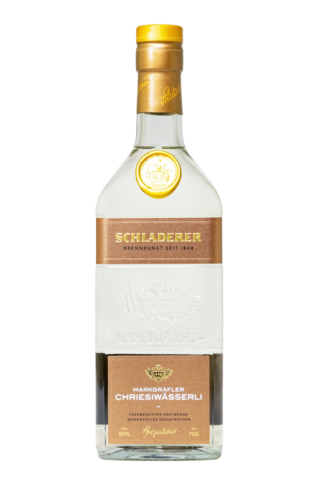 Schladerer Markgräfler Chriesiwässerli - 0,7L 50% vol Schladerer Markgräfler Chriesiwässerli - 0,7L 50% vol