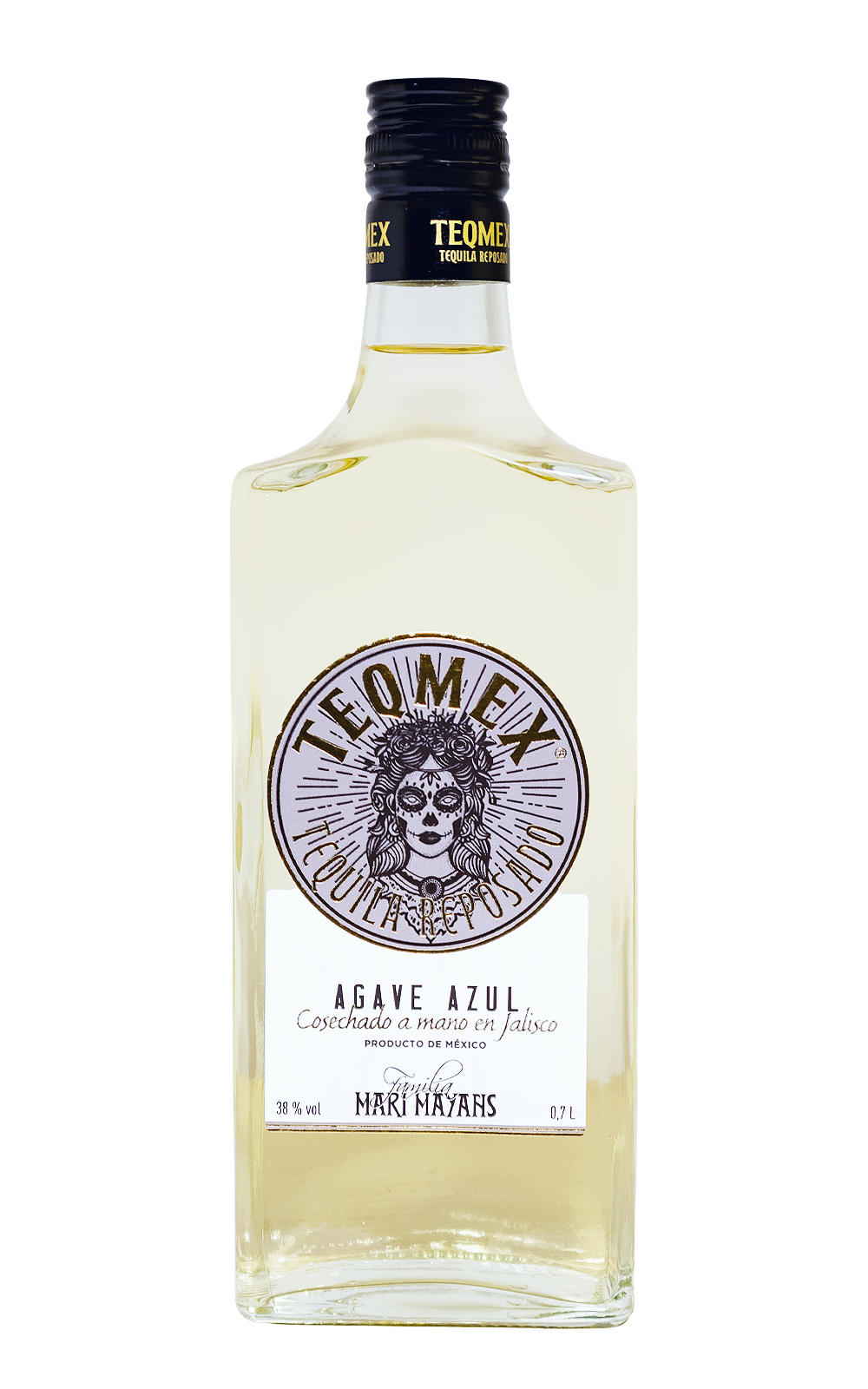 Teqmex Tequila Reposado - 0,7L 38% vol