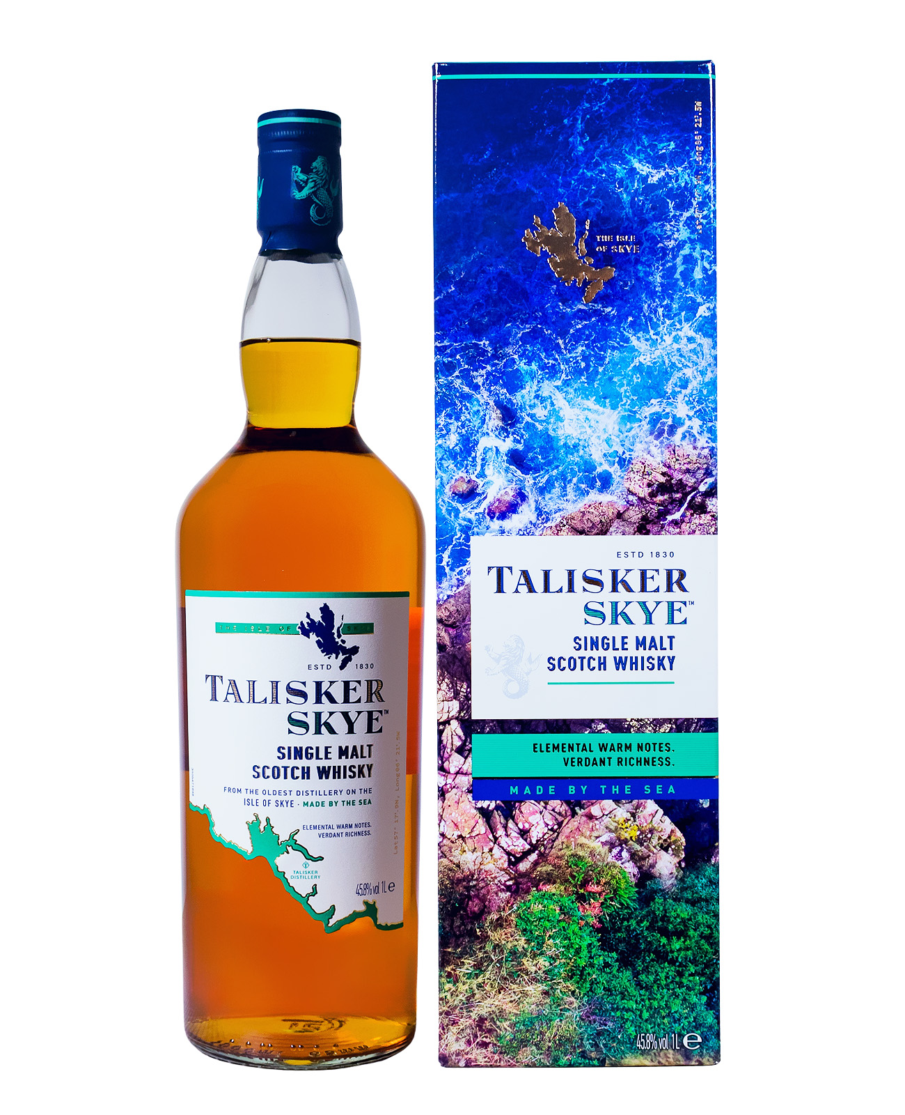 Talisker Skye Single Malt Scotch Whisky - 1 Liter 45,8% vol