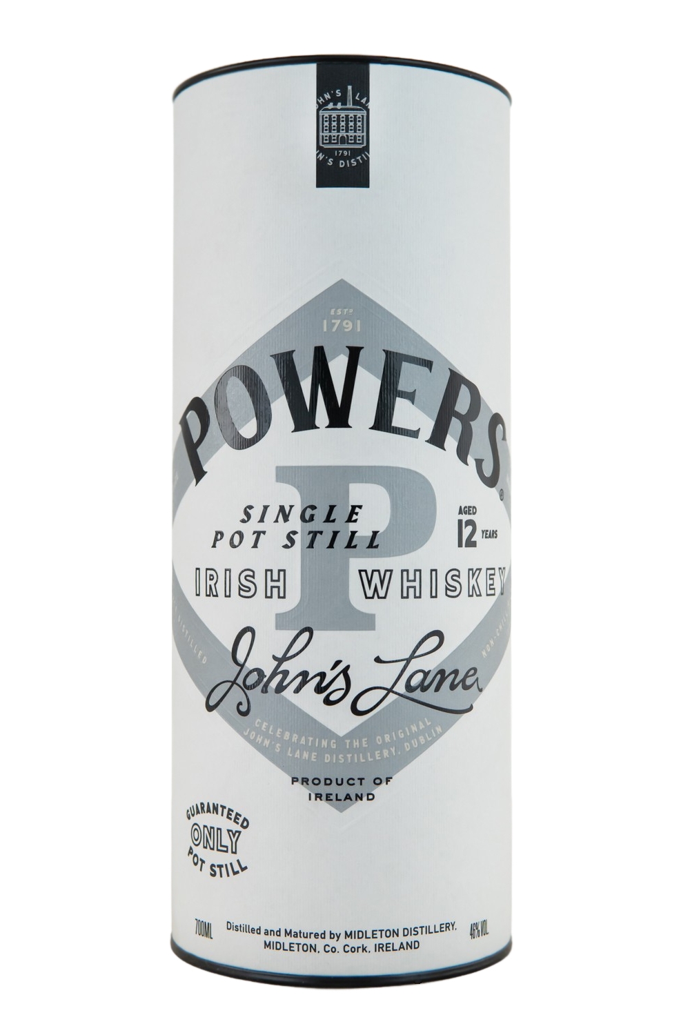 Powers 12 Jahre Johns Lane Release Irish Whiskey - 0,7L 46% vol Powers 12 Jahre Johns Lane Release Irish Whiskey - 0,7L 46% vol