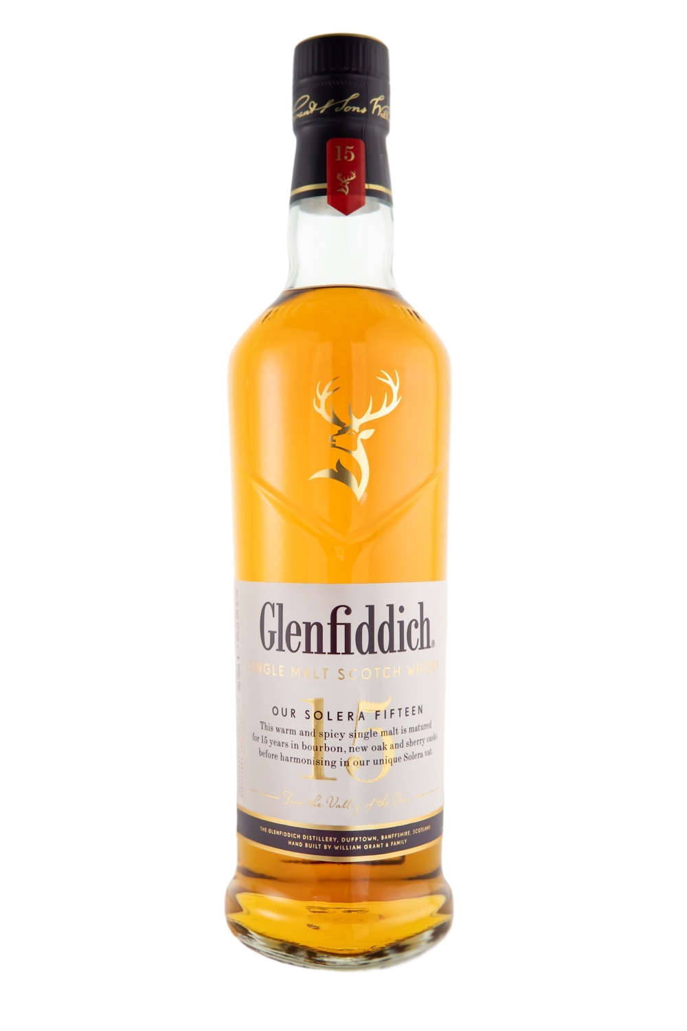 Glenfiddich 15 Jahre Single Malt Scotch Whisky - 0,7L 40% vol