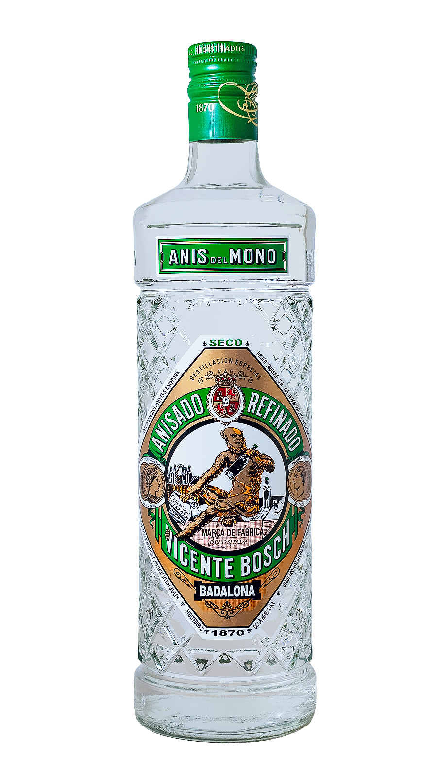 Anis del Mono Seco - 1 Liter 40% vol