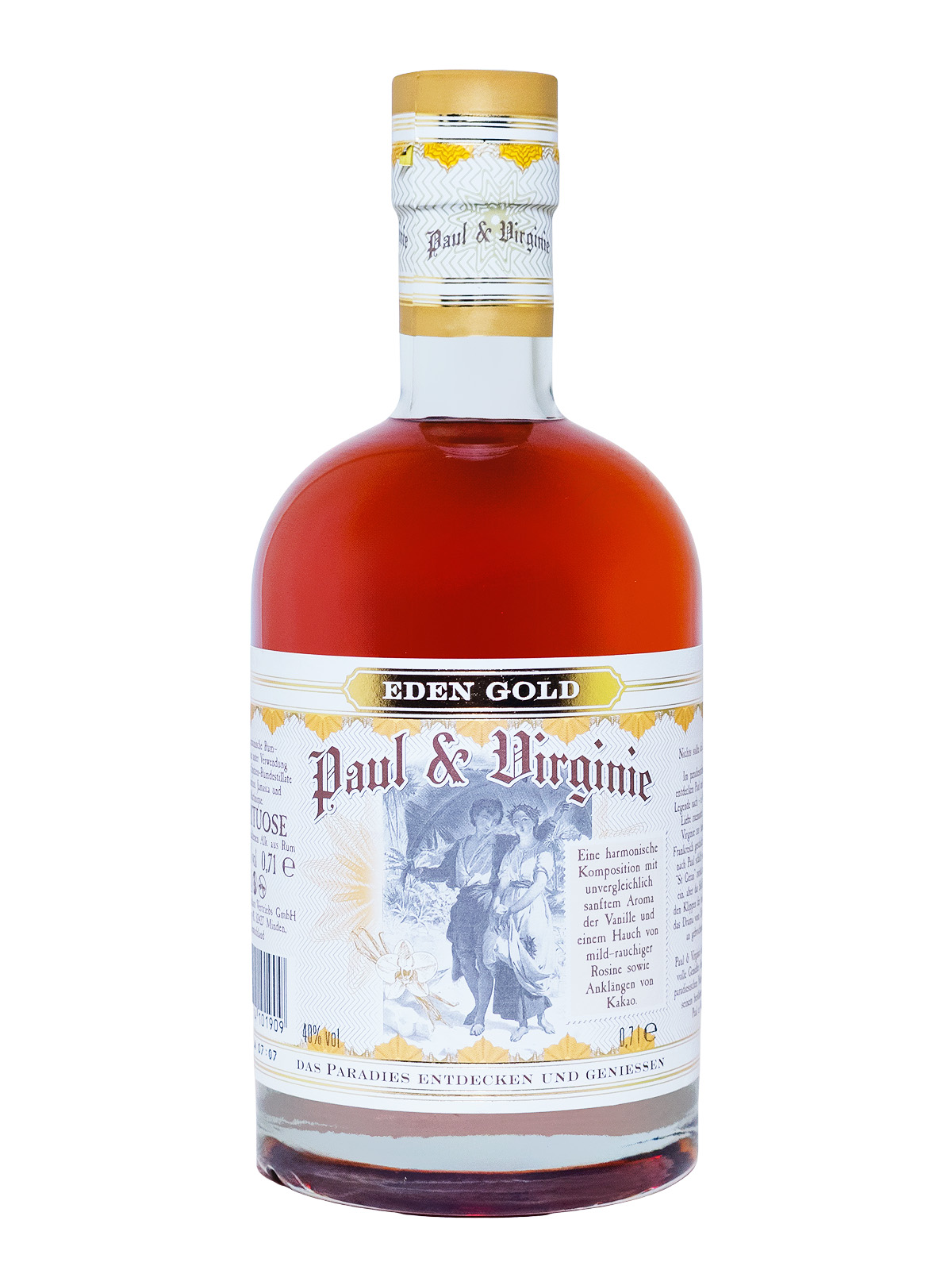 Paul & Virginie Eden Gold - 0,7L 40% vol