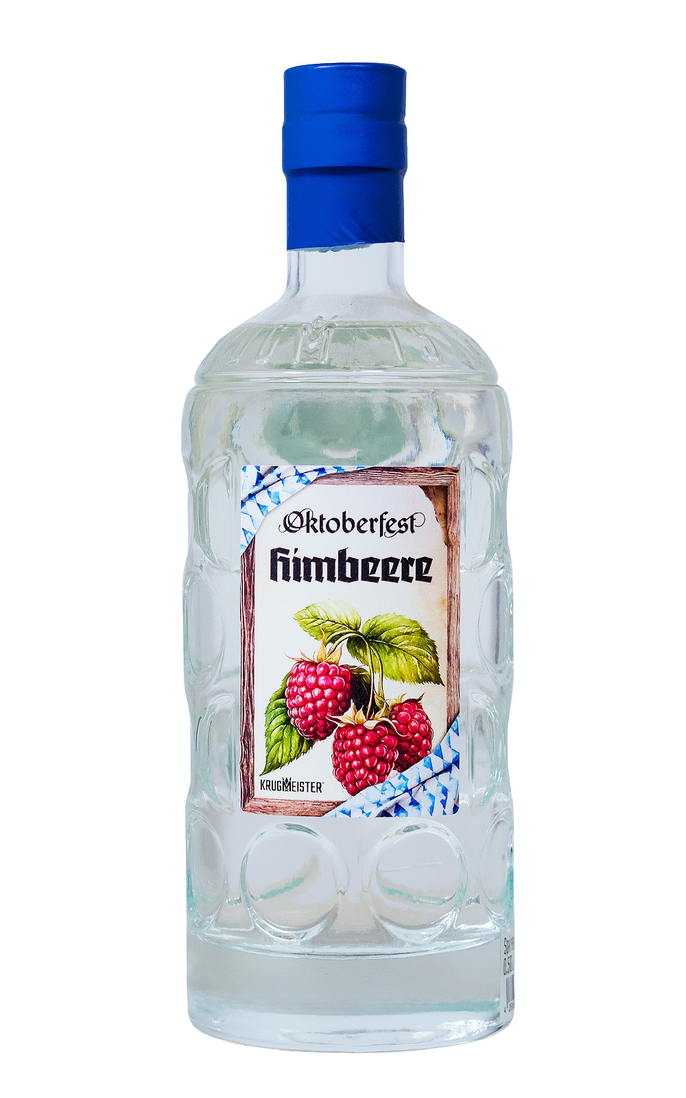 Oktoberfest Himbeere Masskrug-Flasche - 0,5L 41% vol