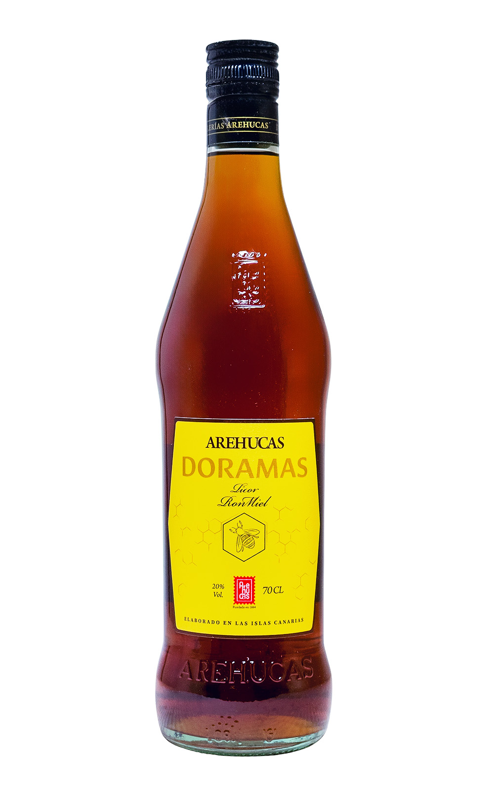 Arehucas Ron Miel Doramas - 0,7L 20% vol