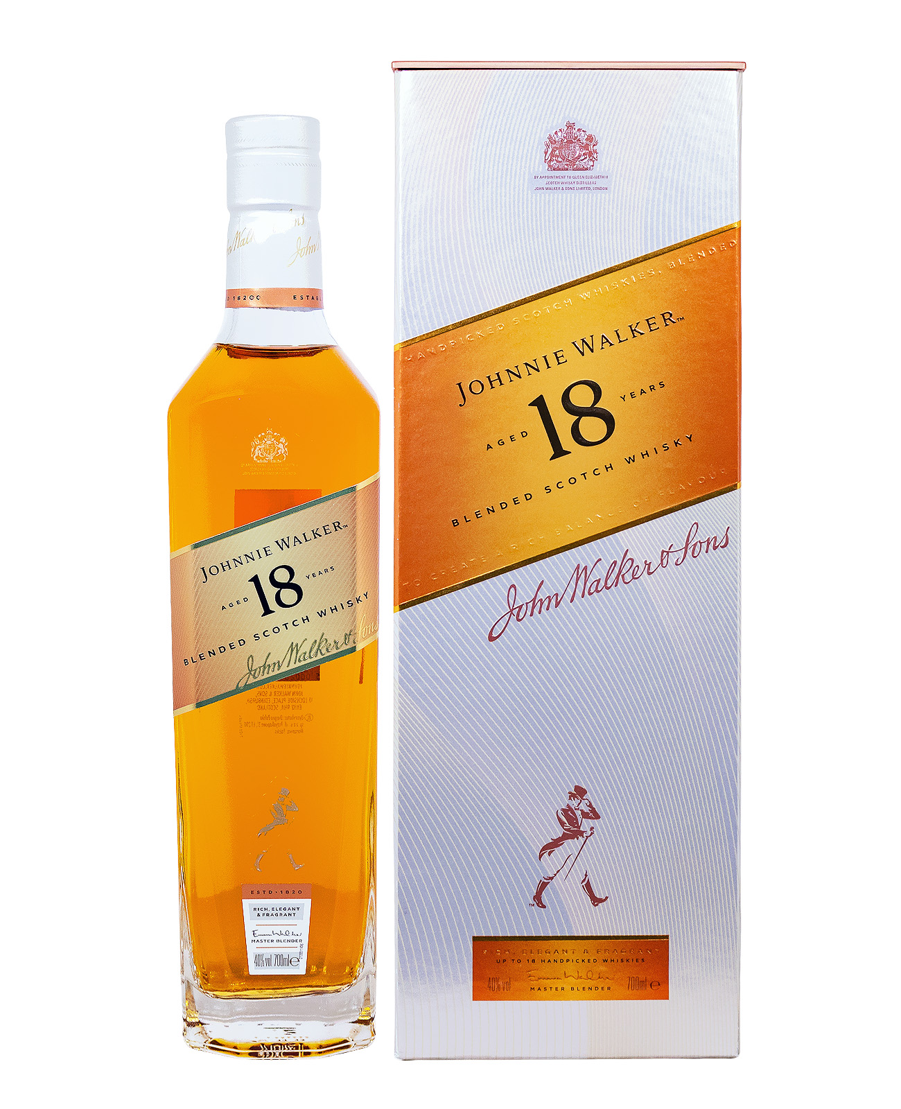 Johnnie Walker The Ultimate 18 Jahre Blended Scotch Whisky - 0,7L 40% vol
