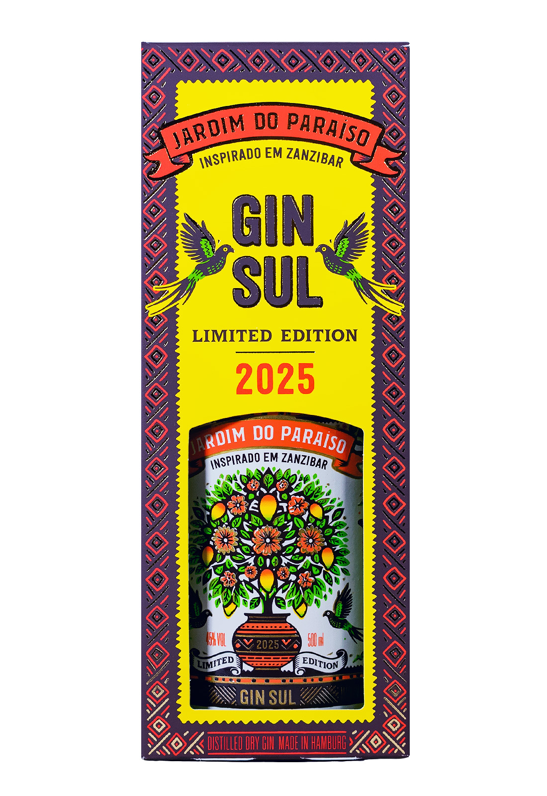 Gin Sul Jardim do Paraíso 2025 Limited Edition - 0,5L 45% vol