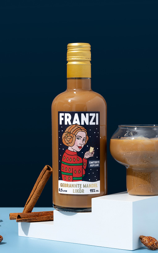 Franzi Gebrannte Mandeln Flasche