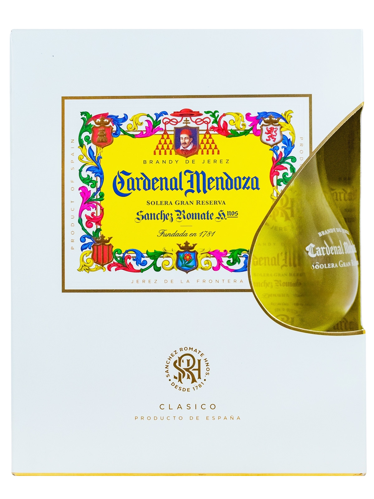 Cardenal Mendoza GEPA mit Glas - 0,7L 40% vol