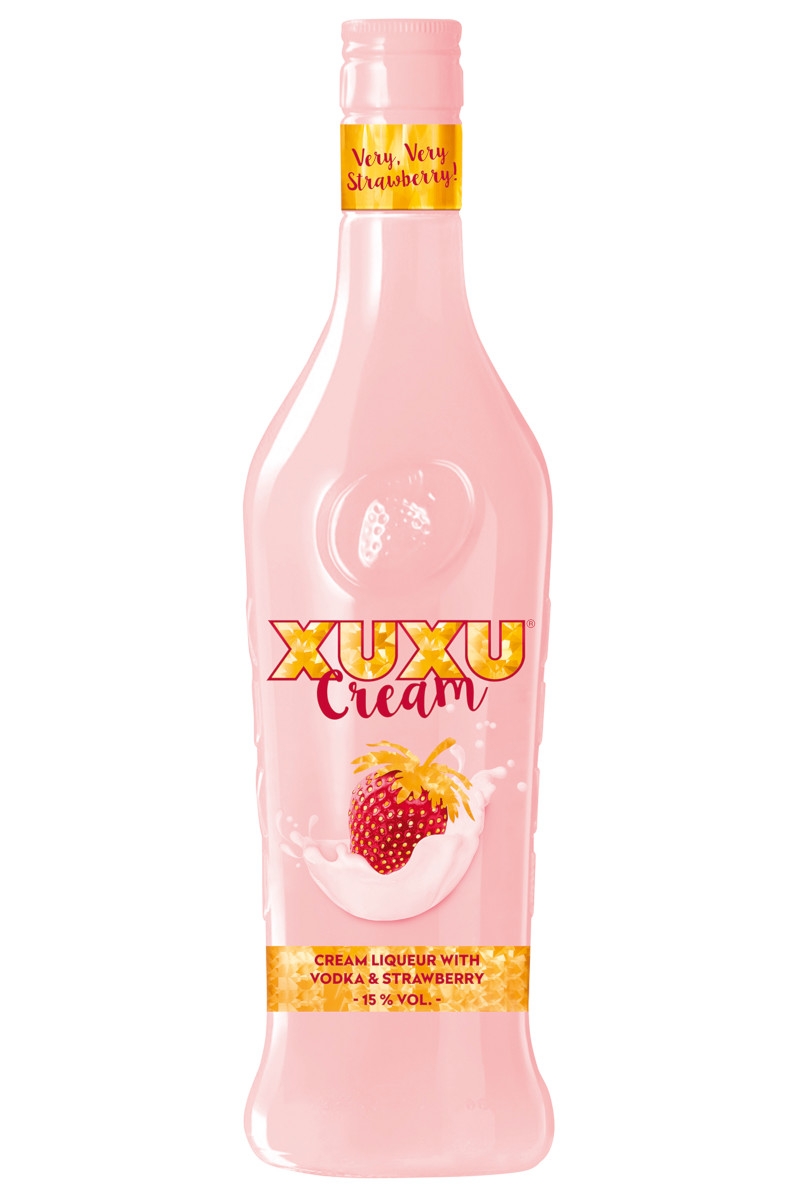 XUXU Strawberry Cream Liqueur - 0,7L 15% vol XUXU Strawberry Cream Liqueur - 0,7L 15% vol