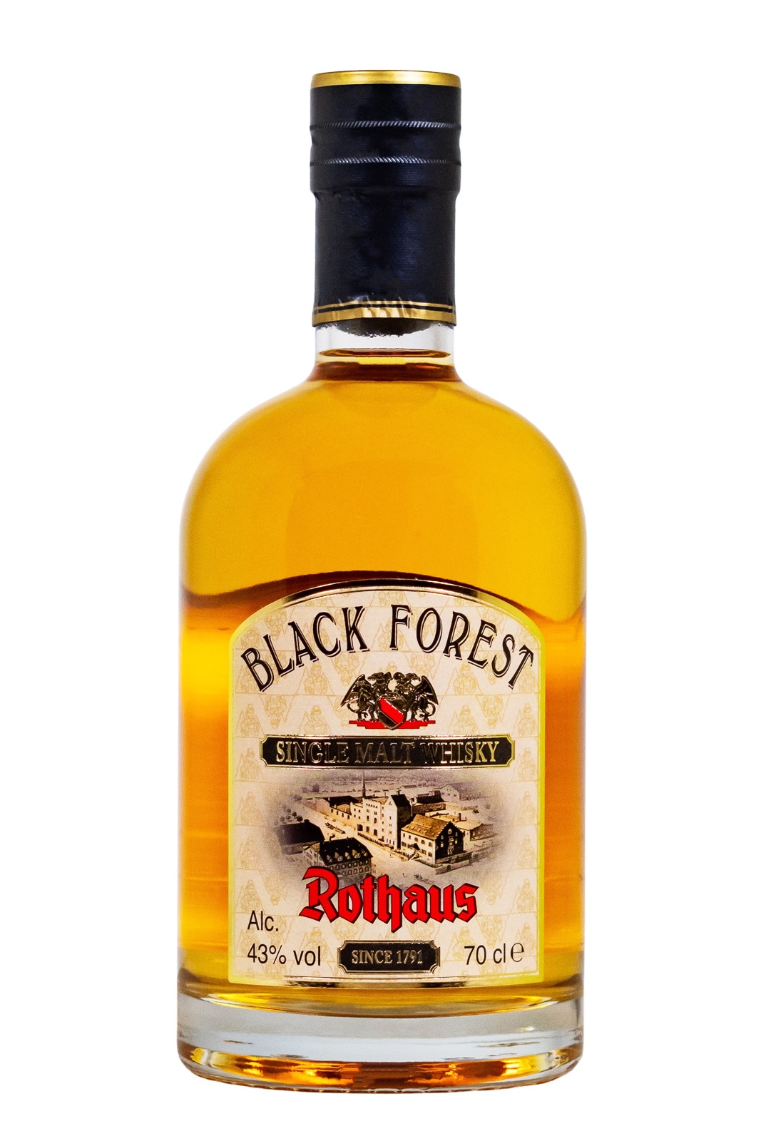 Black Forest Rothaus Single Malt Whisky - 0,7L 43% vol