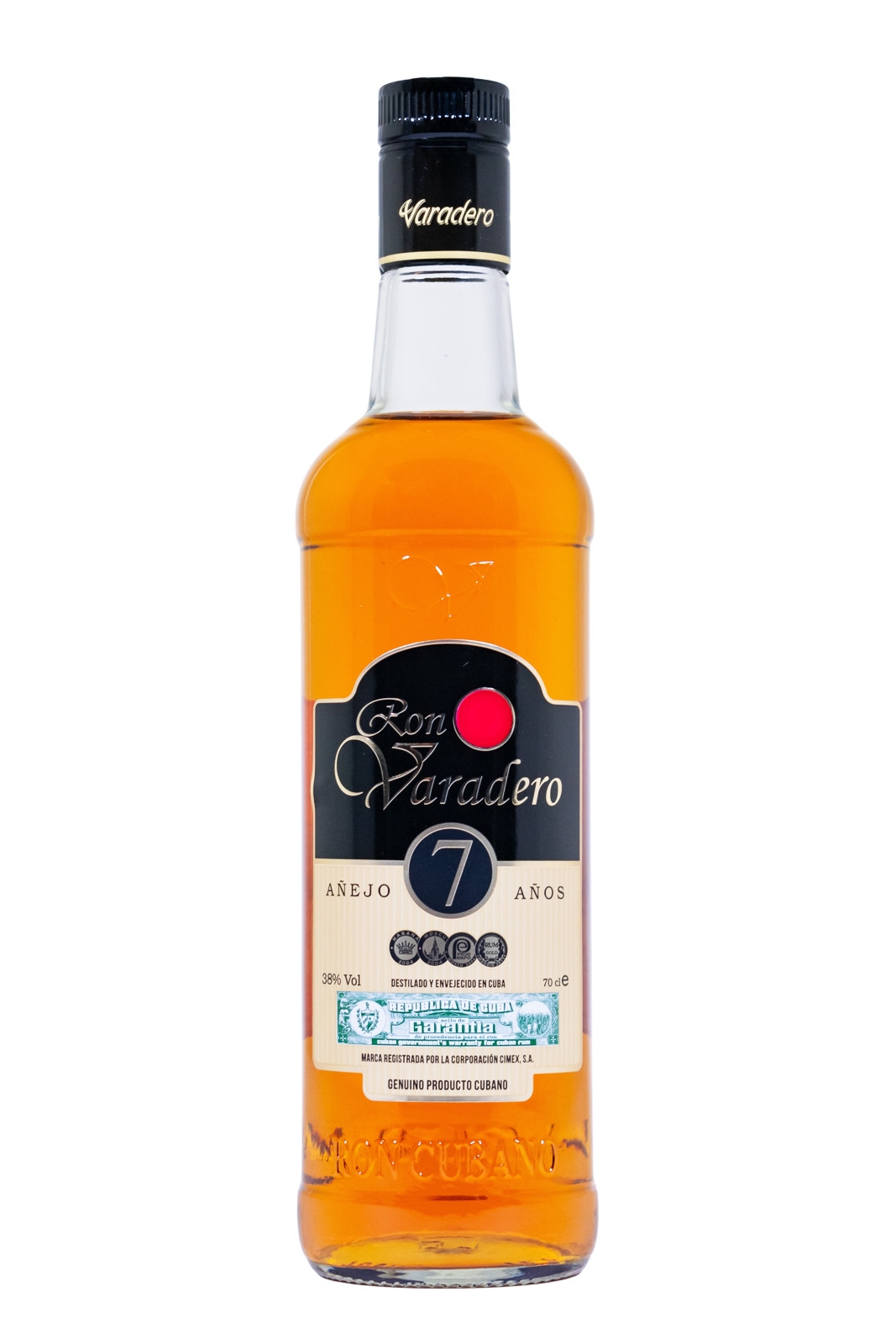 Ron Varadero Anejo 7 Jahre Rum - 0,7L 38% vol