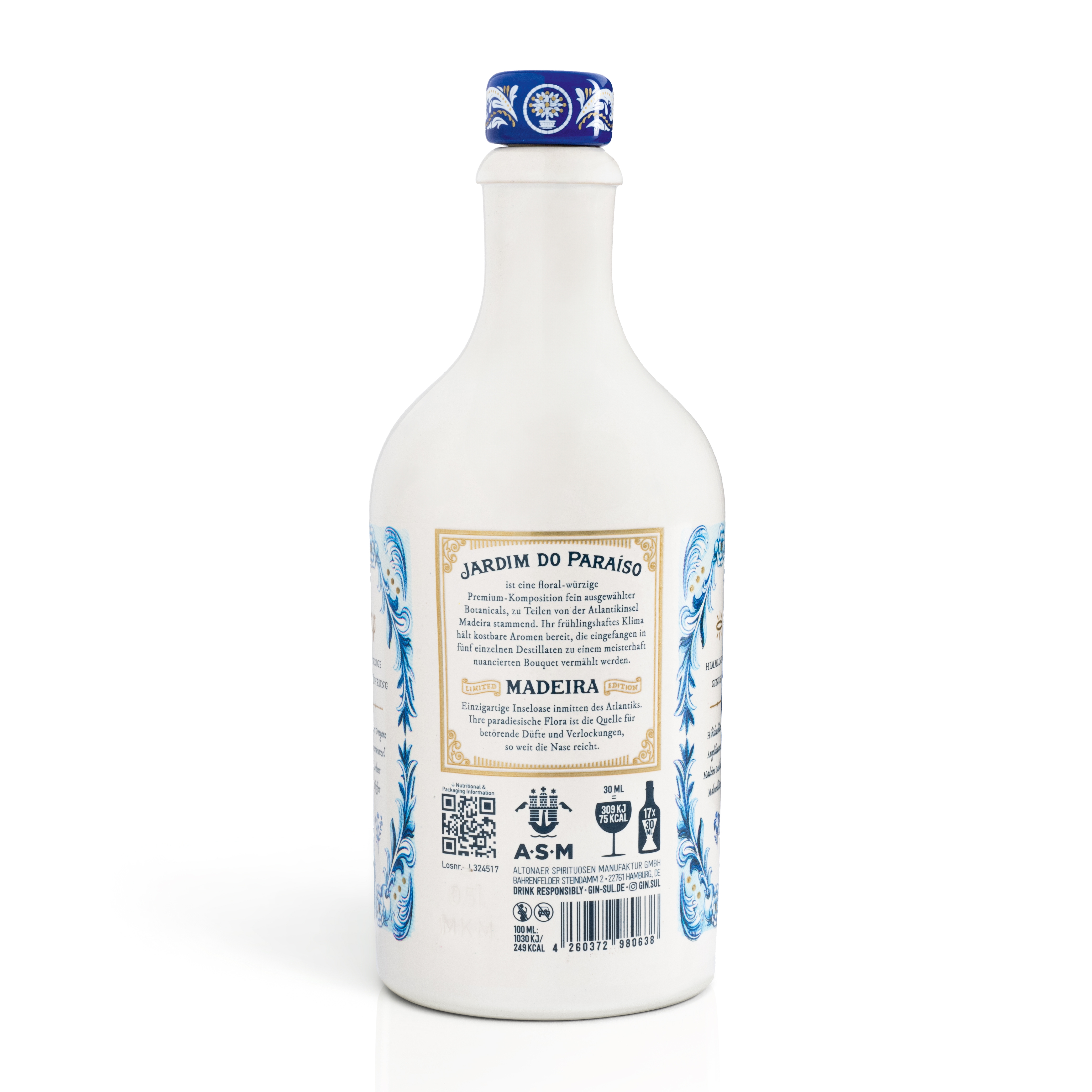 Gin Sul Jardim do Paraiso - 0,5L 45% vol Gin Sul Jardim do Paraiso - 0,5L 45% vol