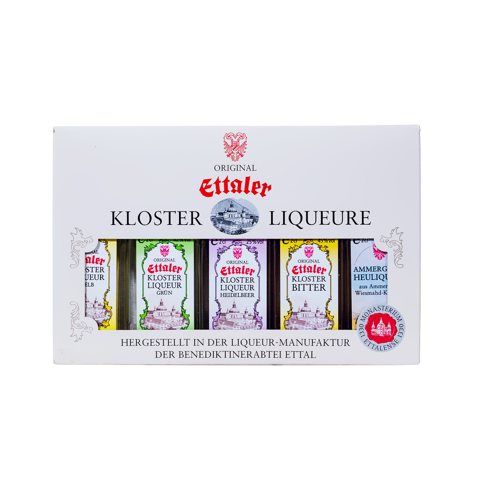 Paket [5 x 0,02L] Ettaler Kloster Tasting - 0,1L 38% vol