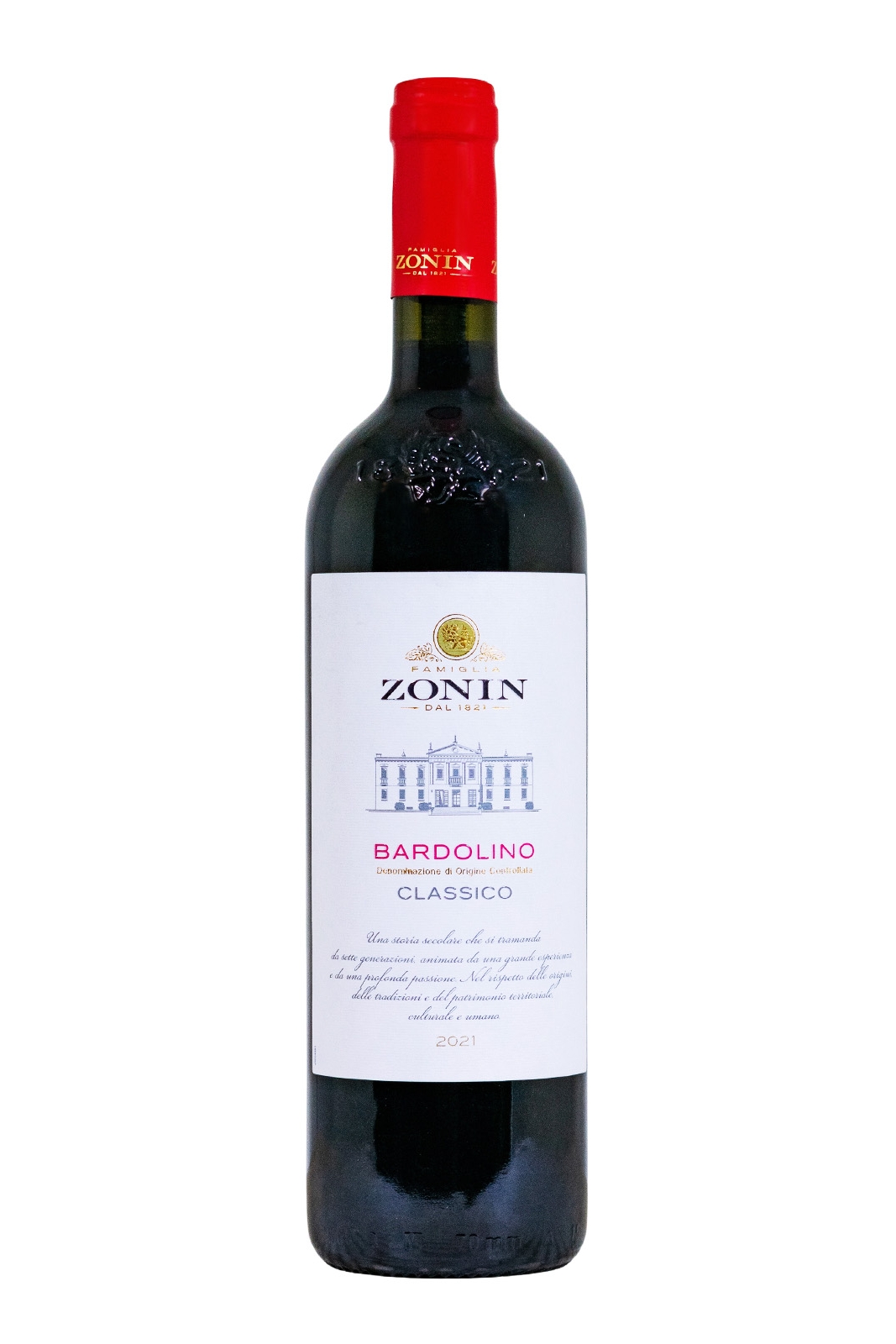 Zonin Classici Bardolino DOC Classico - 0,75L 12,5% vol