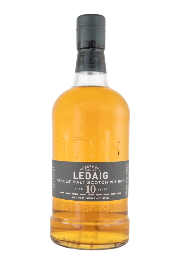Ledaig 10 Jahre Single Malt Scotch Whisky - 0,7L 46,3% vol