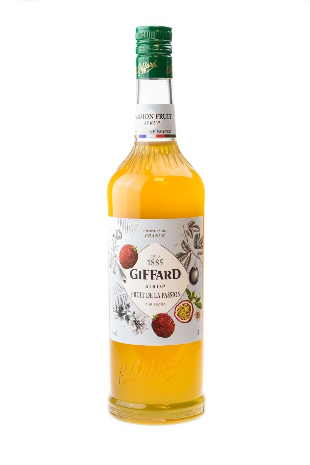 Giffard Maracuja Sirup Fruit de la Passion - 1 Liter Giffard Maracuja Sirup Fruit de la Passion - 1 Liter