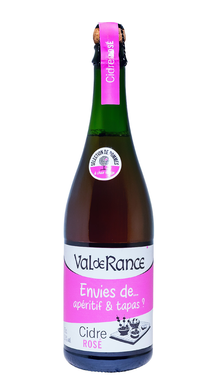 Val de Rance Cidre Rose´ - 0,75L 2,5% vol
