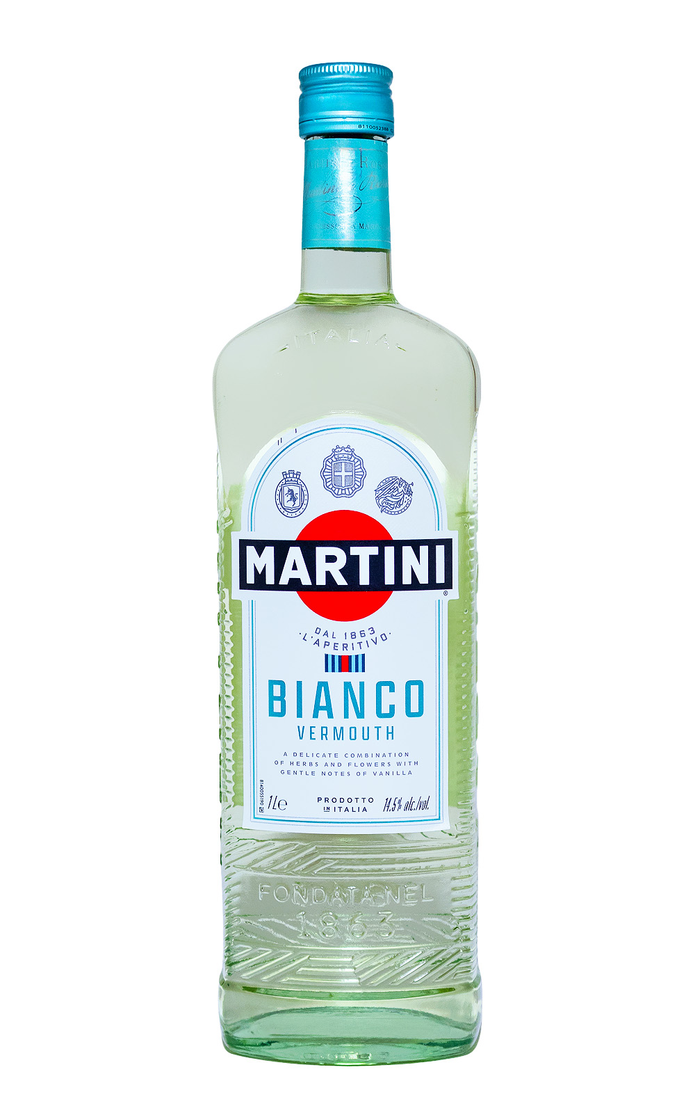 Martini Bianco - 1 Liter 14,4% vol