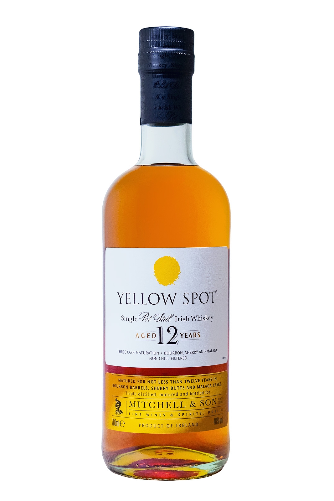 Yellow Spot 12 Jahre Single Pot Still Irish Whiskey - 0,7L 46% vol Yellow Spot 12 Jahre Single Pot Still Irish Whiskey - 0,7L 46% vol