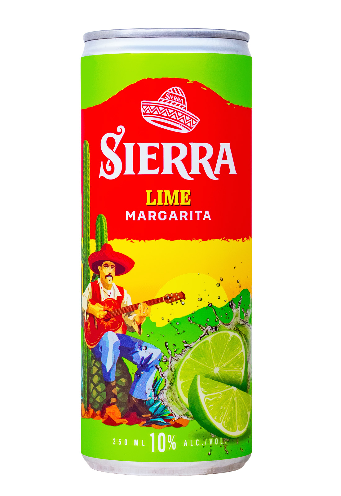 Sierra Lime Margarita Dose - 0,25L 10% vol (16.06.2025) Sierra Lime Margarita Dose - 0,25L 10% vol