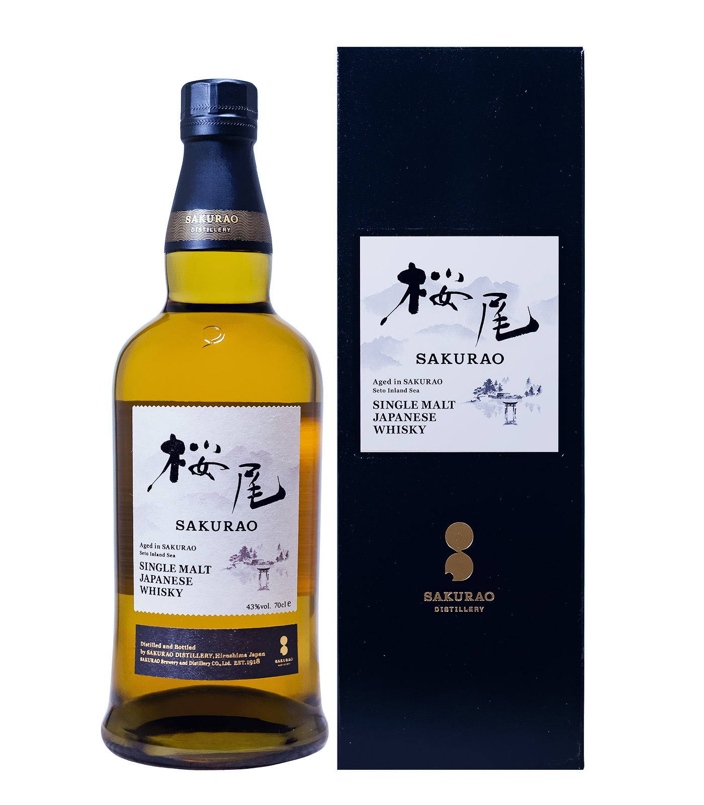 Sakurao Single Malt - 0,7L 43% vol