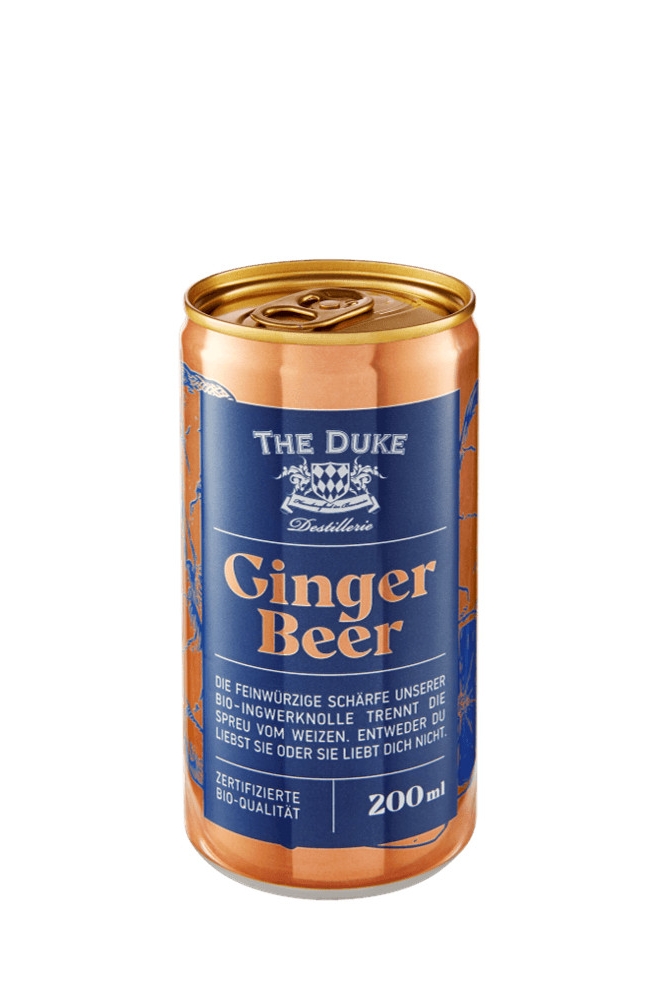 The Duke Bio Ginger Beer Dose - 0,2L The Duke Bio Ginger Beer Dose - 0,2L