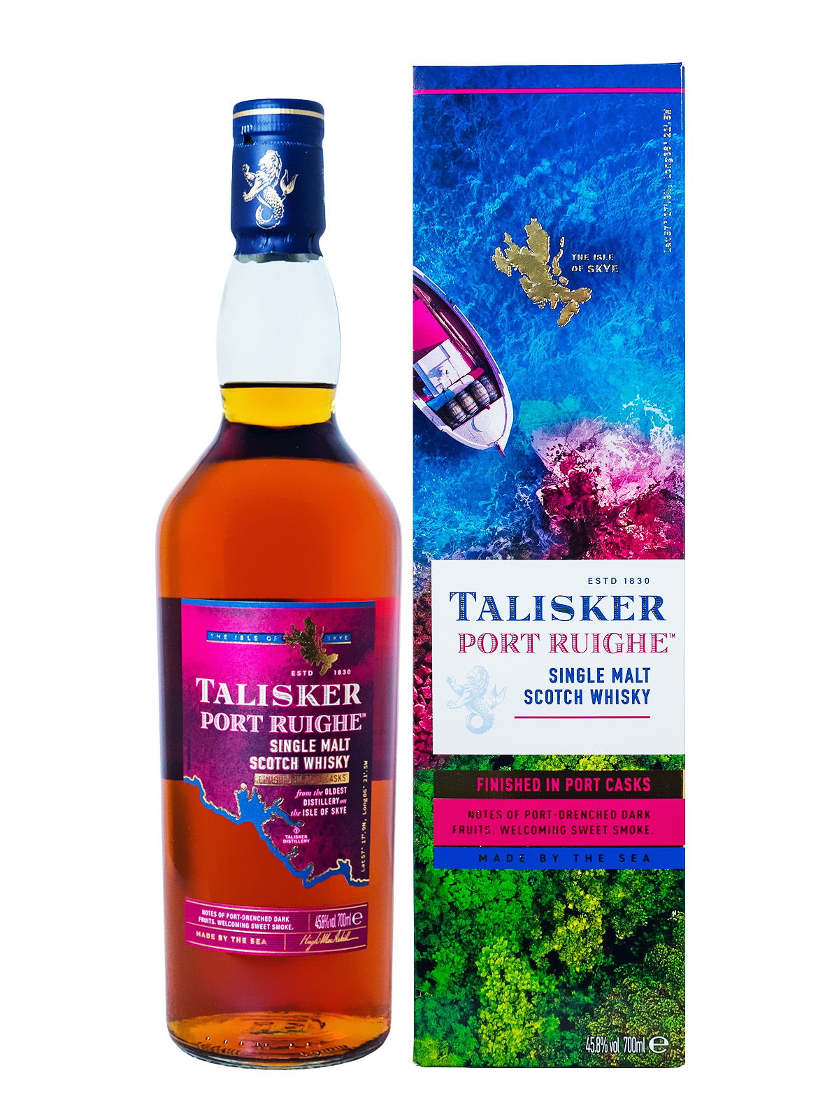 Talisker Port Ruighe Single Malt Scotch Whisky - 0,7L 45,8% vol