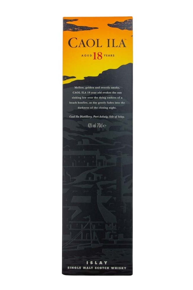 Caol Ila 18 Jahre Islay Single Malt Scotch Whisky - 0,7L 43% vol Caol Ila 18 Jahre Islay Single Malt Scotch Whisky - 0,7L 43% vol
