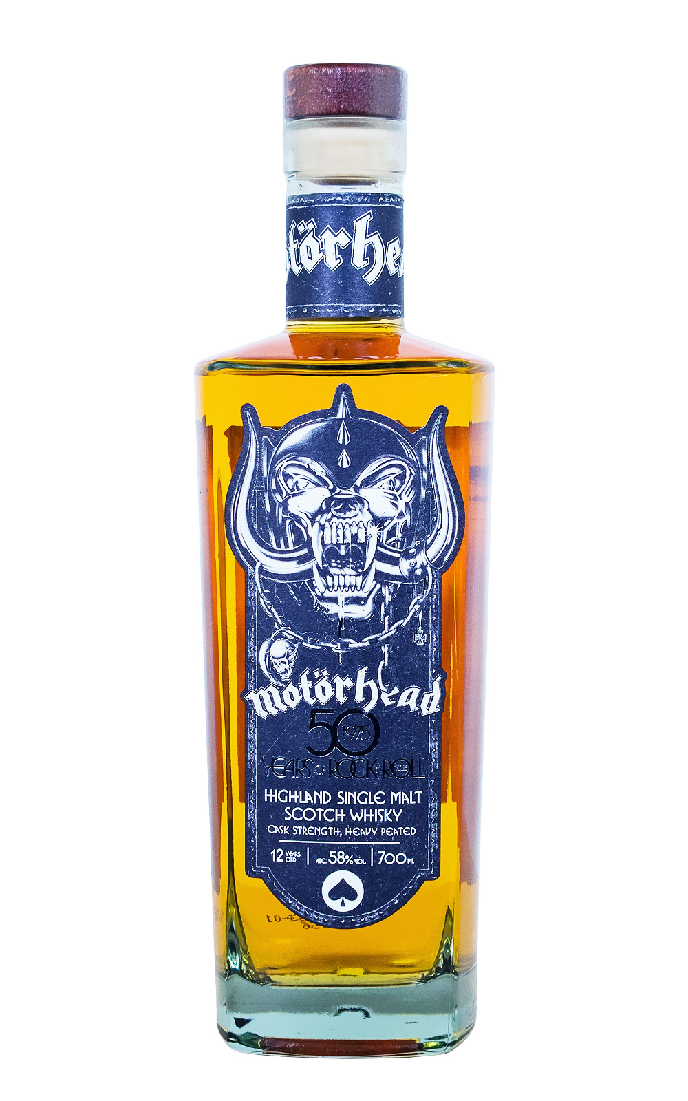 Motörhead 50 Years of Rock & Roll Highland Single Malt Scotch Whisky - 0,7L 58% vol