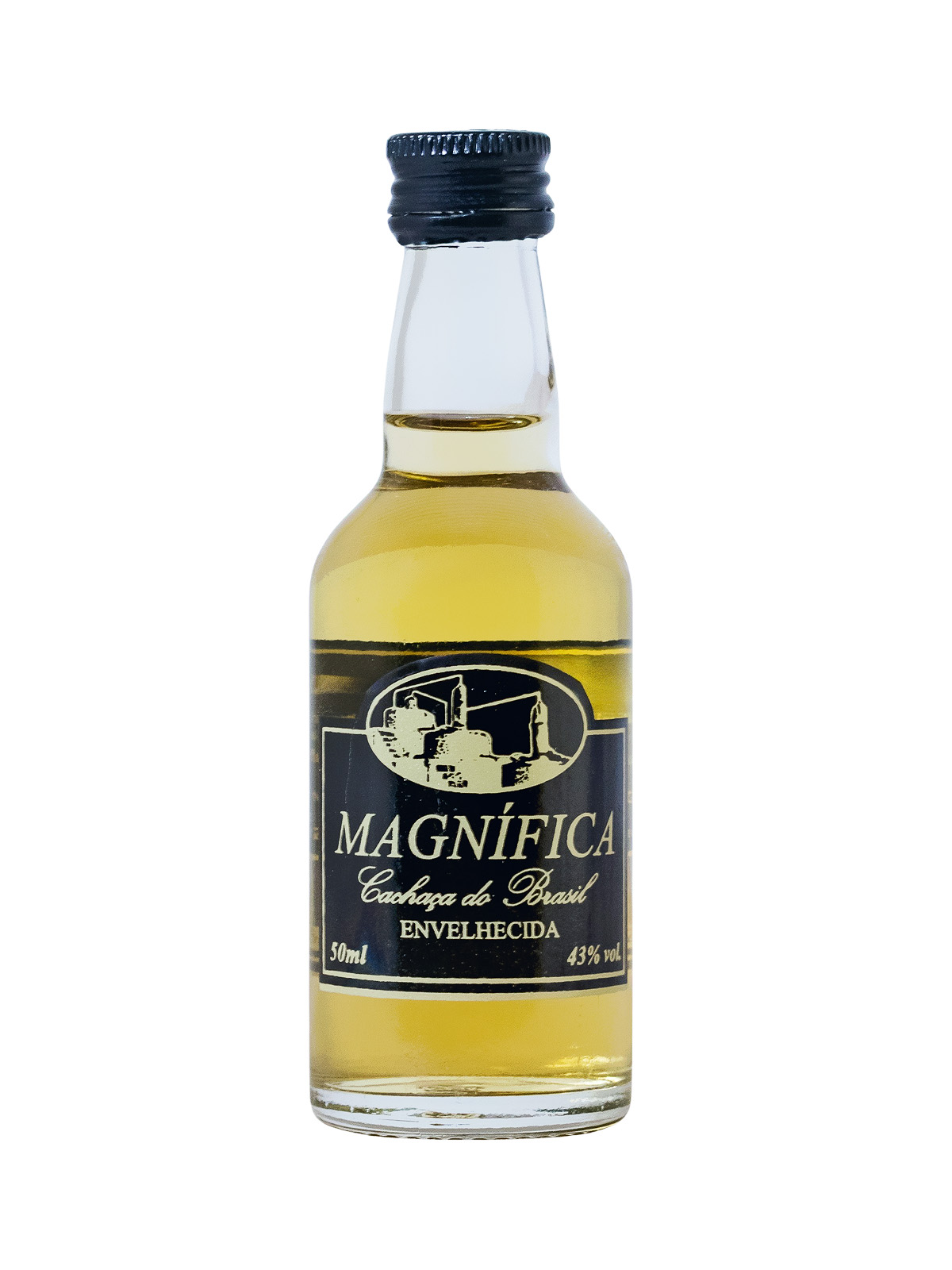 Magnifica Envelhecida Cachaca Miniatur - 0,05L 45% vol