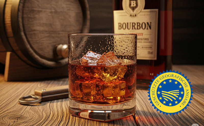 Bourbon - Spirituose mit geschützter geografischer Angabe