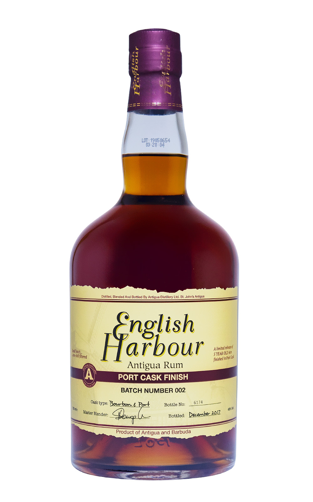 English Harbour Port Cask Finish Rum - 0,7L 46% vol