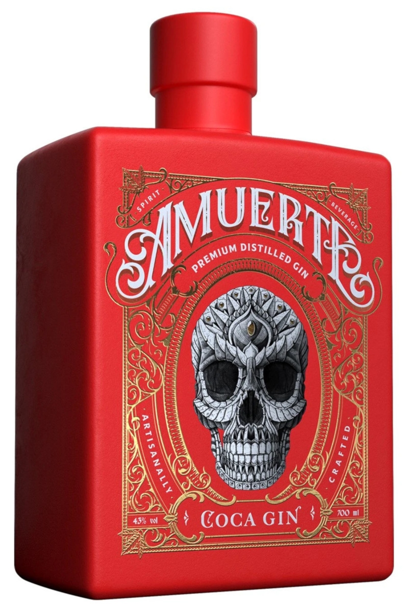 Amuerte Coca Leaf Gin Red Edition - 0,7L 43% vol Amuerte Coca Leaf Gin Red Edition - 0,7L 43% vol