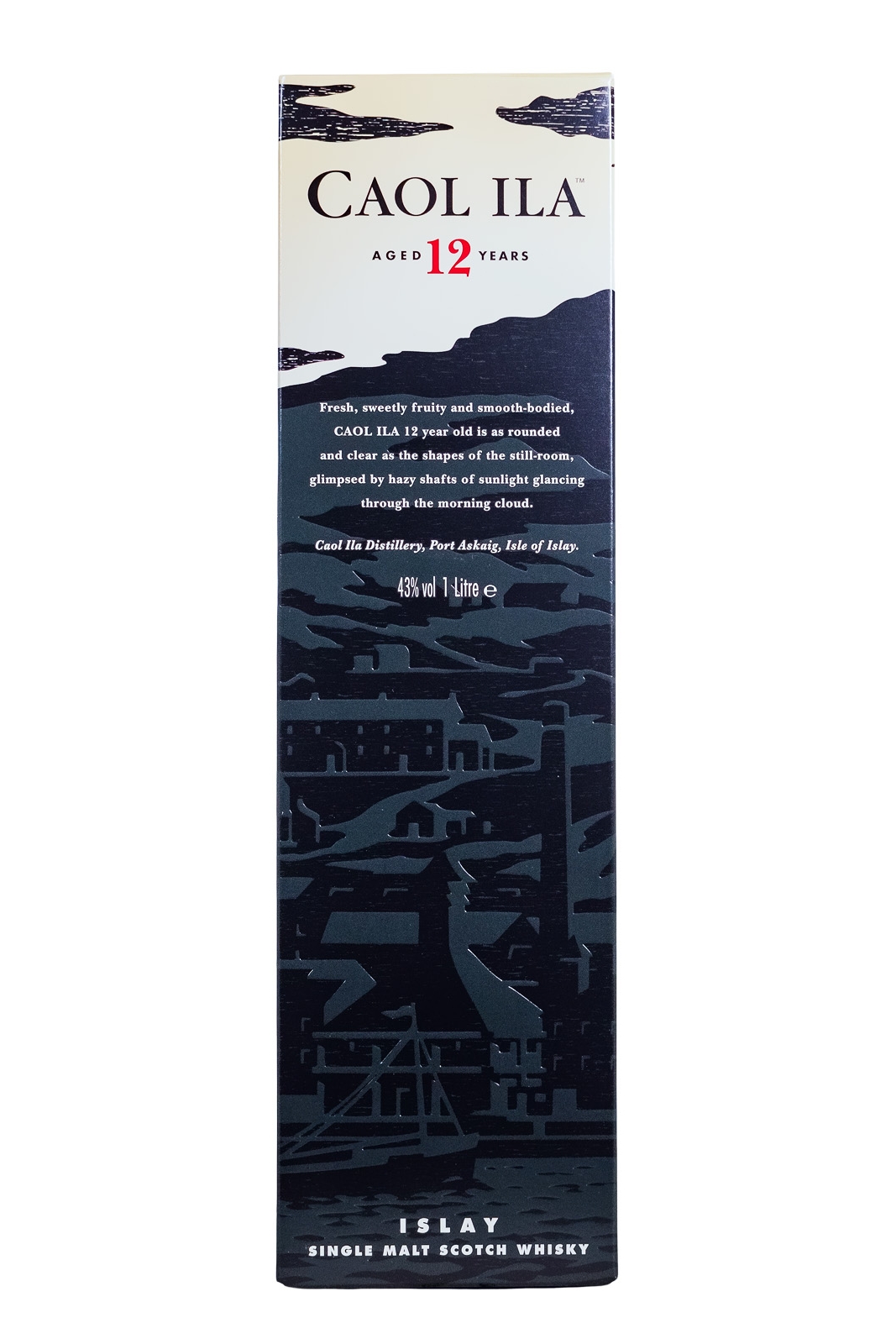Caol Ila 12 Jahre Single Malt Scotch Whisky - 1 Liter 43% vol