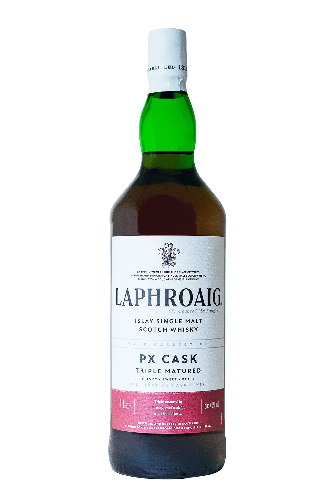 Laphroaig PX Cask Islay Single Malt Scotch Whisky - 1 Liter 48% vol