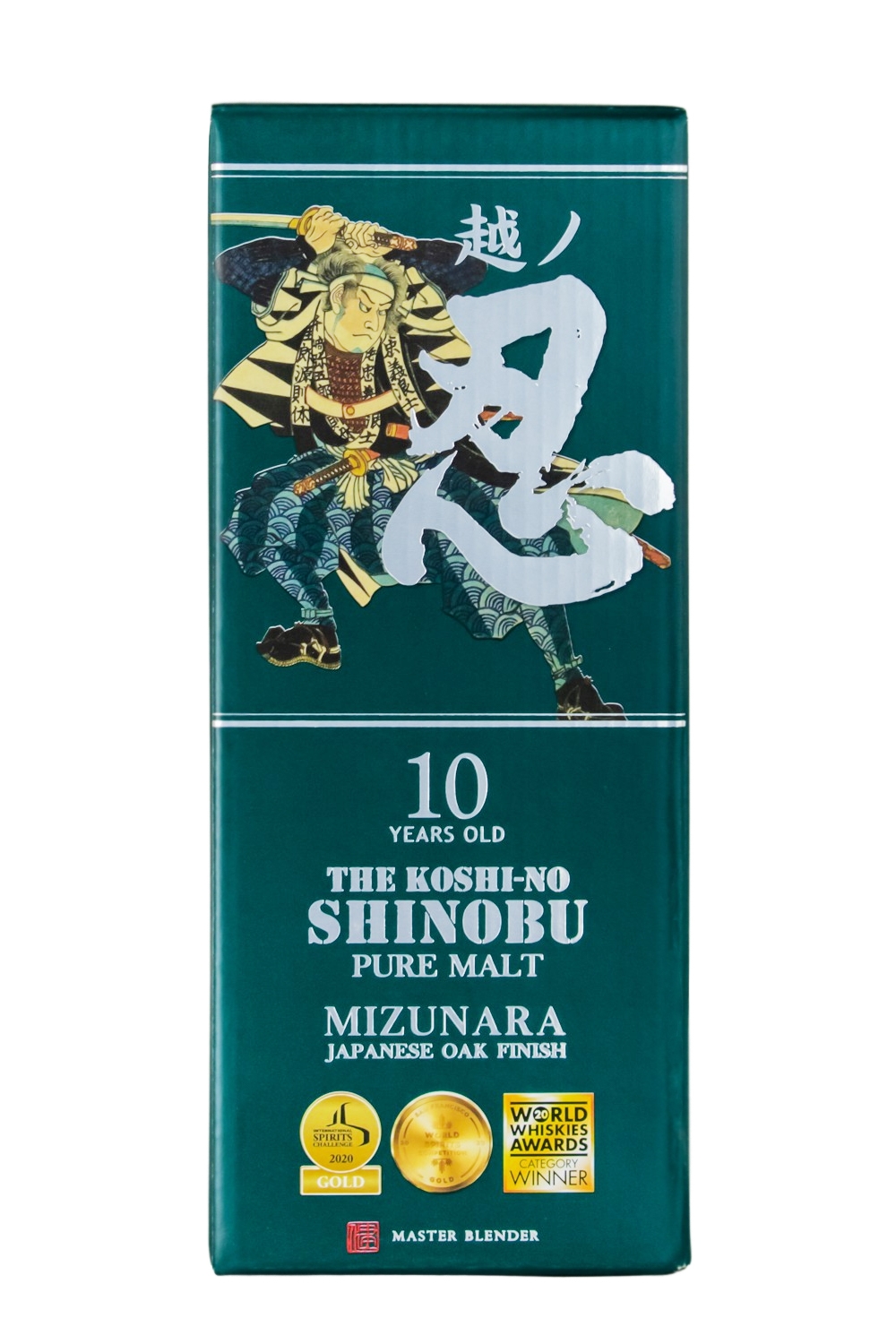 Shinobu Pure Malt Japanese Whisky 10 Jahre Mizunara Oak Finish - 0,7L 43% vol Shinobu Pure Malt Japanese Whisky 10 Jahre Mizunara Oak Finish - 0,7L 43% vol