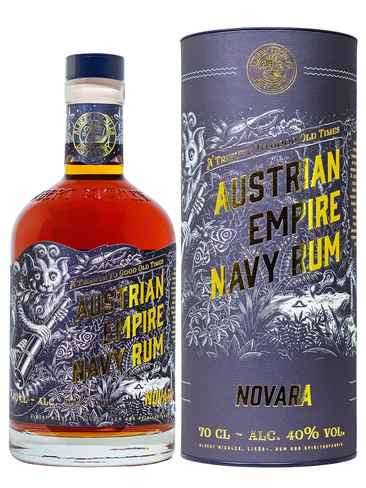Austrian Empire Navy Rum Novara - 0,7L 40% vol Austrian Empire Navy Rum Novara - 0,7L 40% vol