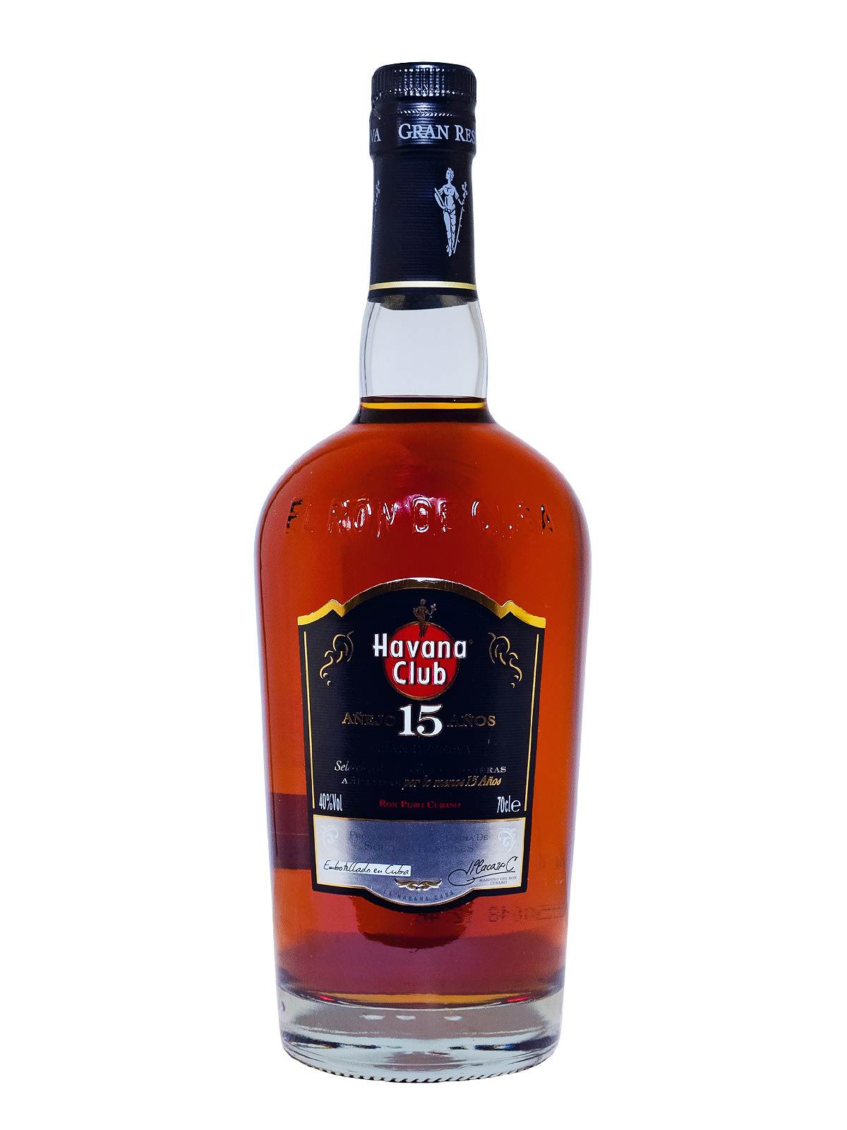 Havana Club Gran Reserva Anejo 15 Jahre Rum - 0,7L 40% vol
