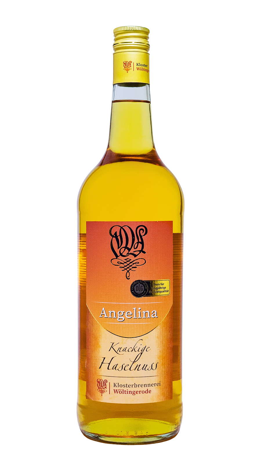 Angelina Knackige Haselnuss - 1 Liter 25% vol