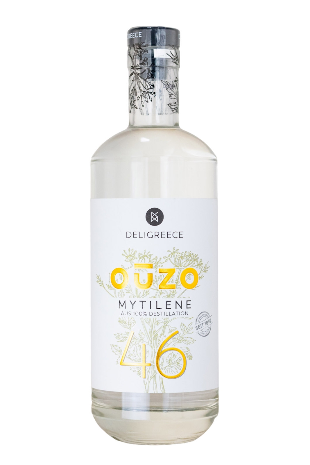 Ouzo Mytilene 46 - 0,7L 46% vol Ouzo Mytilene 46 - 0,7L 46% vol