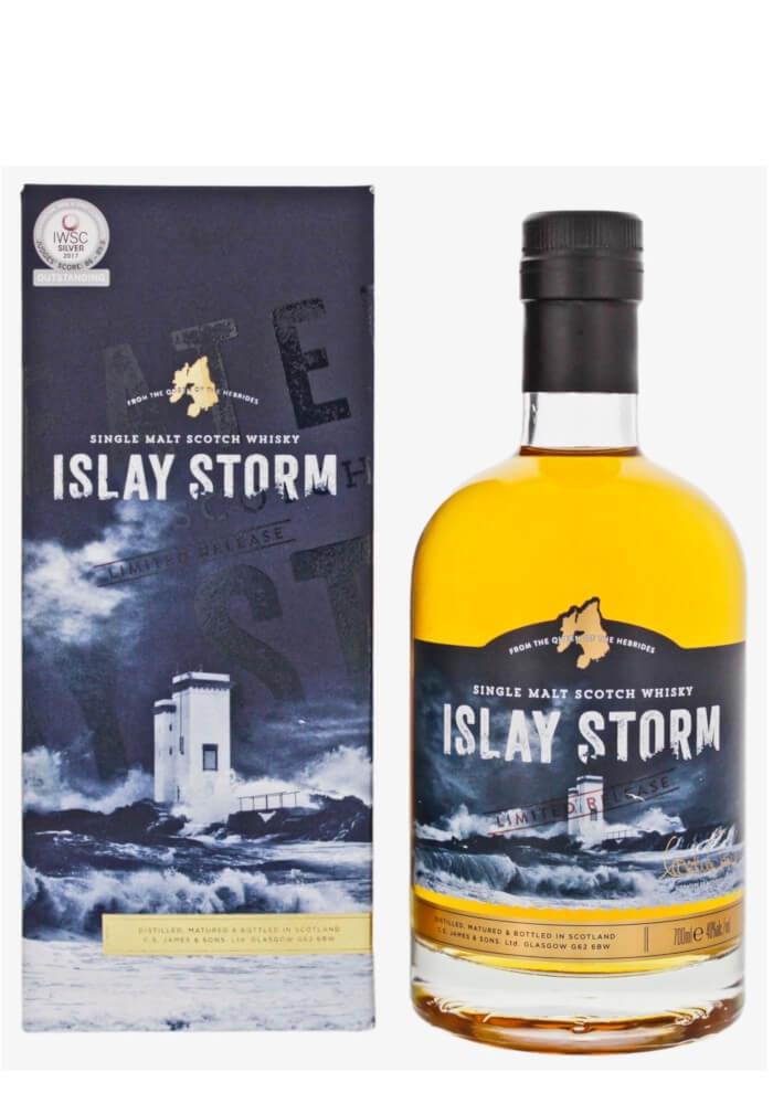 Islay Storm Single Malt Scotch Whisky Limited Release - 0,7L 40% vol Islay Storm Single Malt Scotch Whisky Limited Release - 0,7L 40% vol
