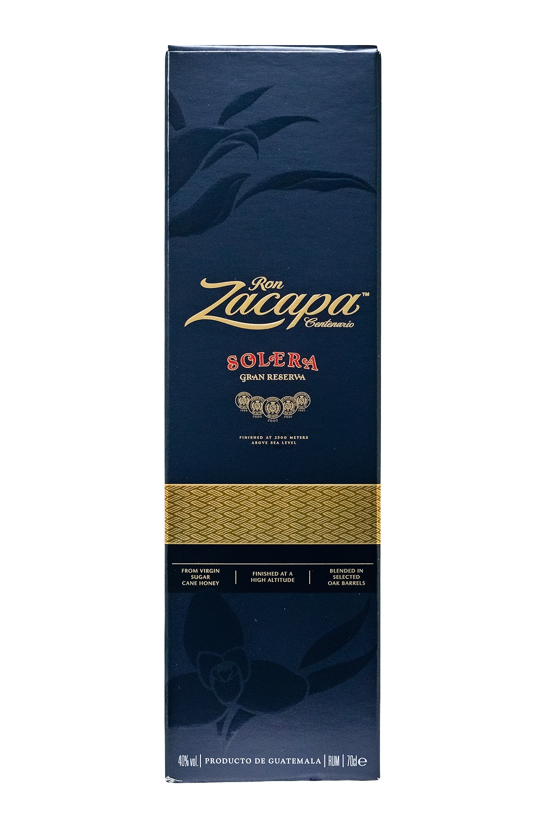 Ron Zacapa Centenario Solera Gran Reserva Rum - 0,7L 40% vol