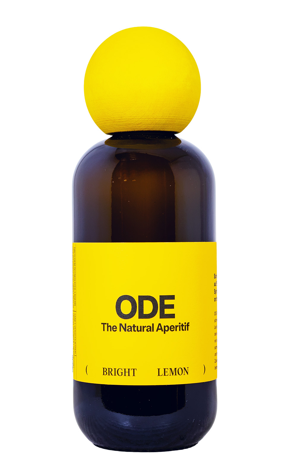 ODE Bright Lemon Natural Aperitif - 0,5L 18,5% vol