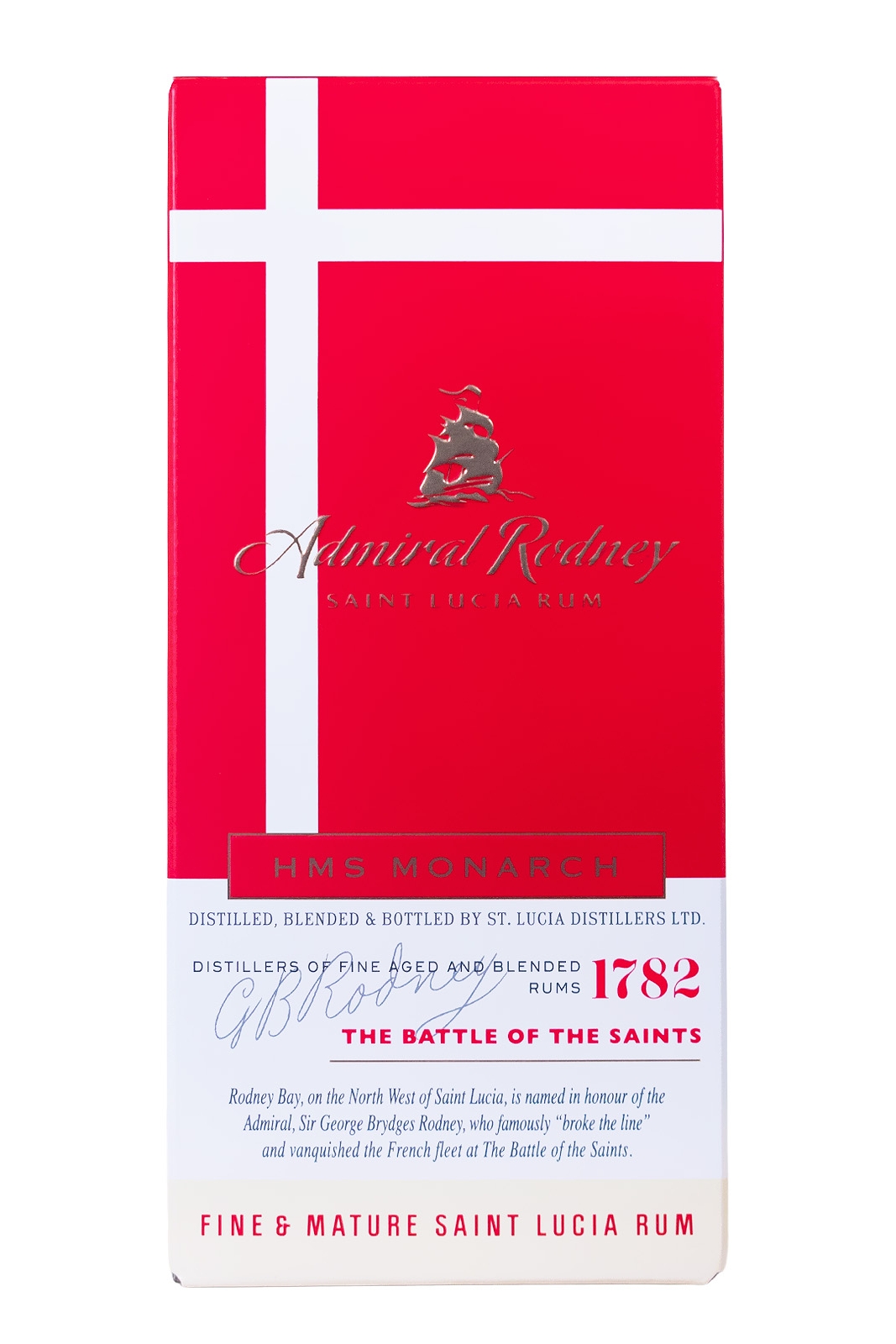 Admiral Rodney HMS Monarch Rum - 0,7L 40% vol
